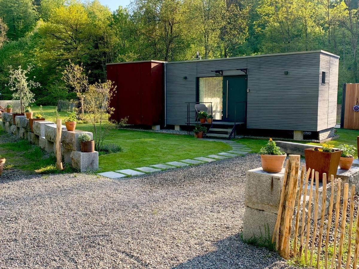 Hjem - Tiny Homes Direkt Am Wald Zwischen Allgaeu & Bodensee Bergatreute Esterno foto