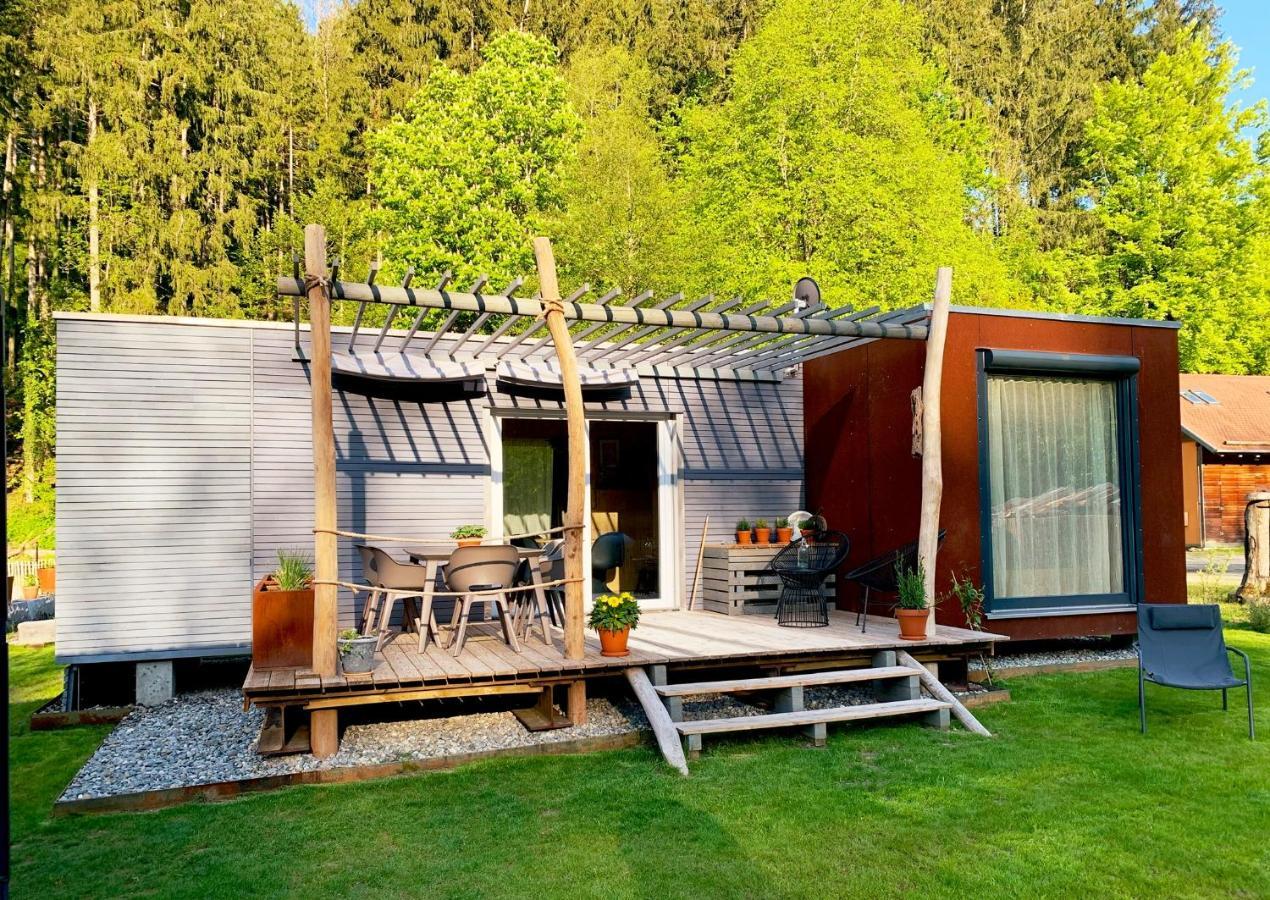 Hjem - Tiny Homes Direkt Am Wald Zwischen Allgaeu & Bodensee Bergatreute Esterno foto