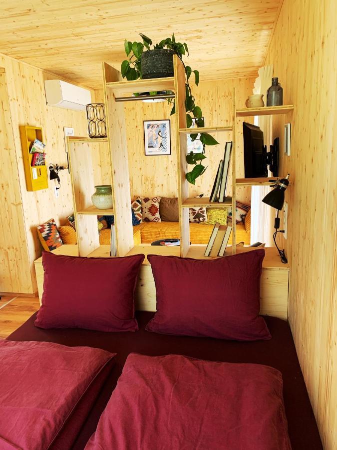 Hjem - Tiny Homes Direkt Am Wald Zwischen Allgaeu & Bodensee Bergatreute Esterno foto