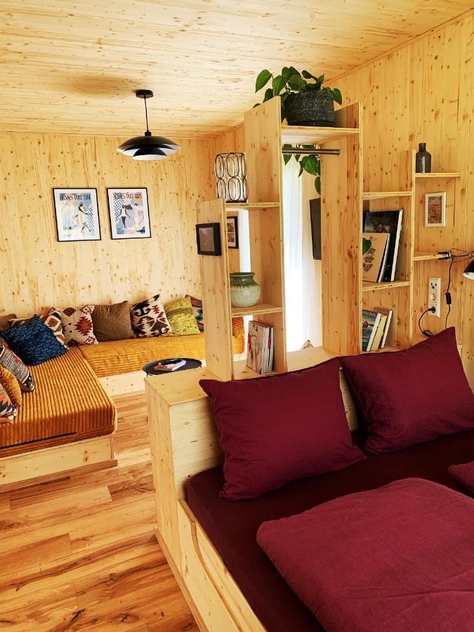 Hjem - Tiny Homes Direkt Am Wald Zwischen Allgaeu & Bodensee Bergatreute Esterno foto