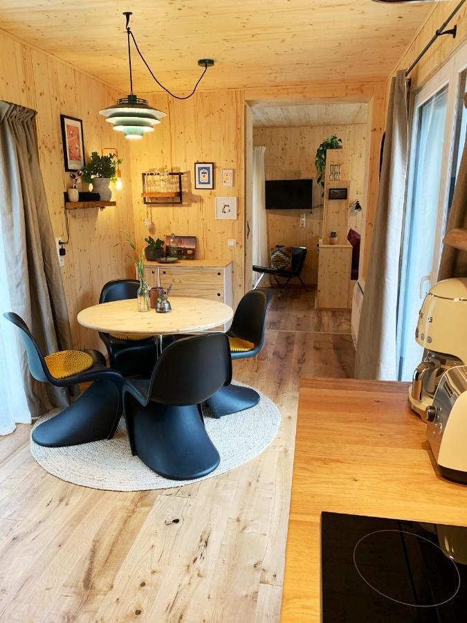 Hjem - Tiny Homes Direkt Am Wald Zwischen Allgaeu & Bodensee Bergatreute Esterno foto