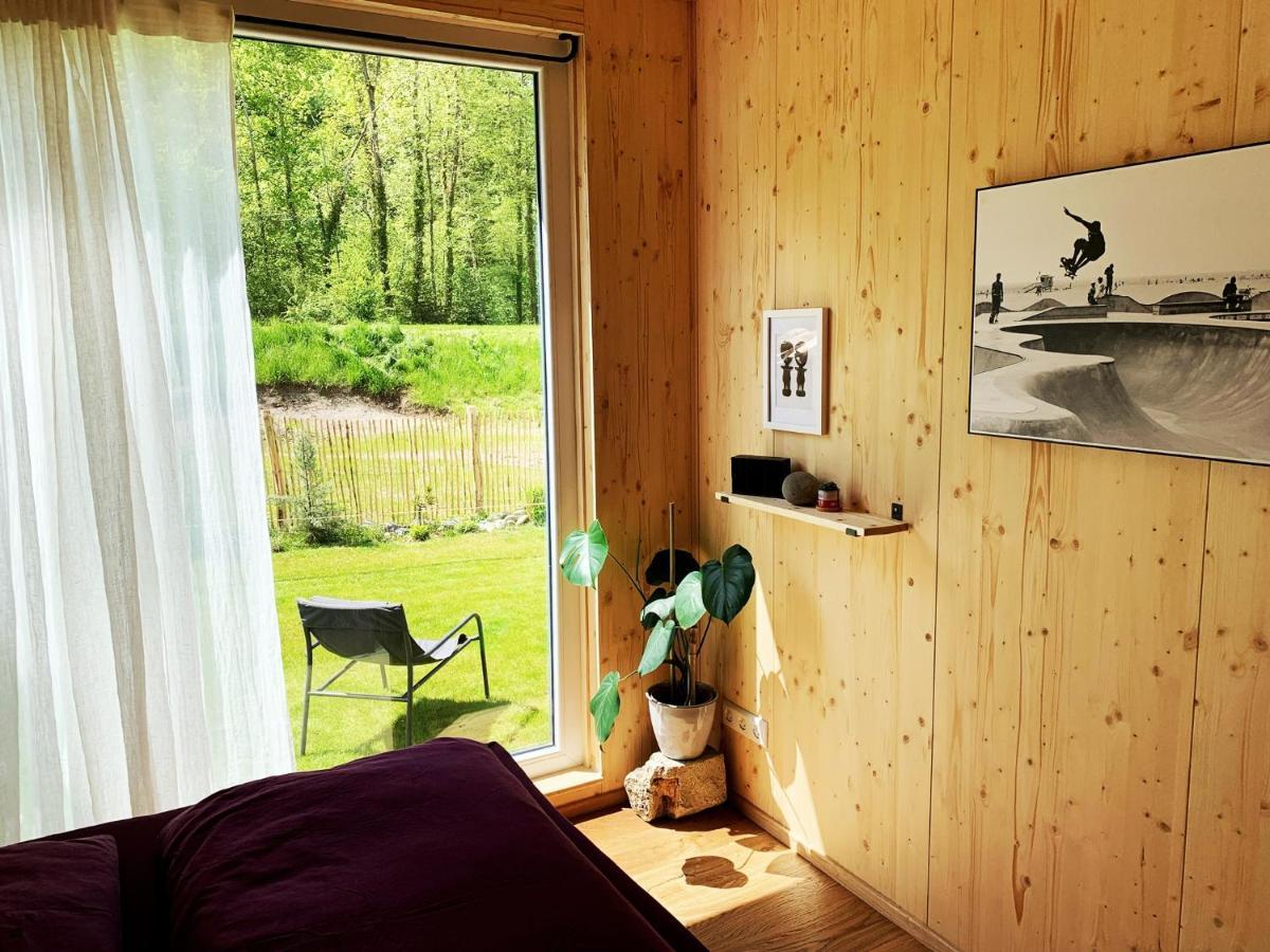 Hjem - Tiny Homes Direkt Am Wald Zwischen Allgaeu & Bodensee Bergatreute Esterno foto