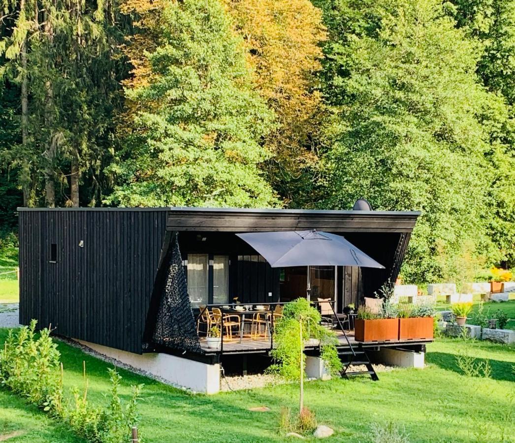 Hjem - Tiny Homes Direkt Am Wald Zwischen Allgaeu & Bodensee Bergatreute Esterno foto
