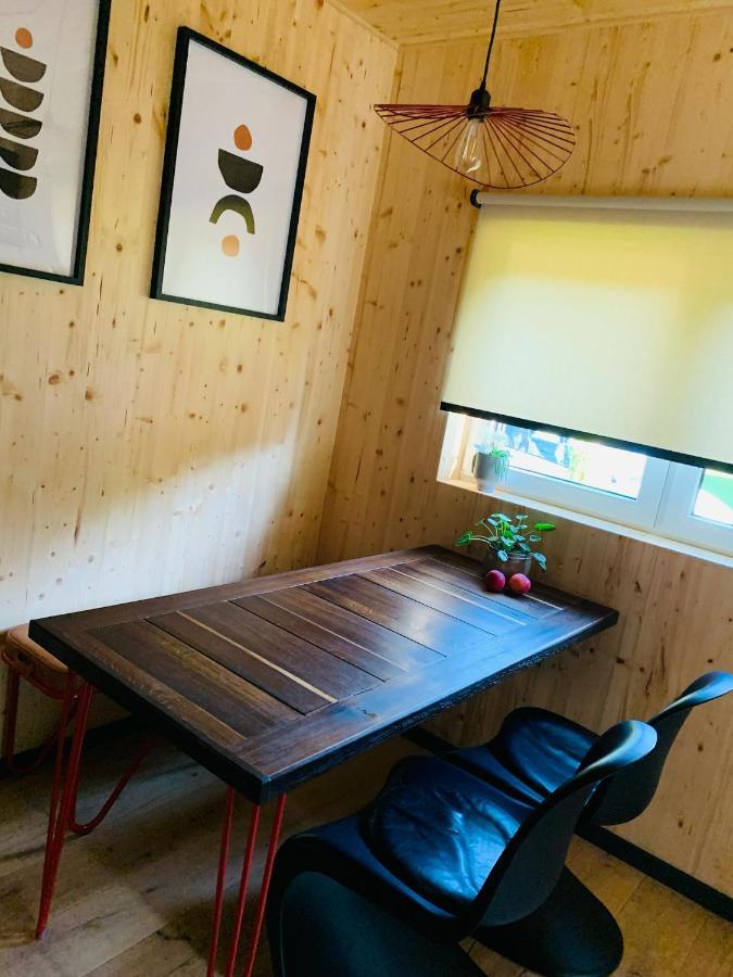 Hjem - Tiny Homes Direkt Am Wald Zwischen Allgaeu & Bodensee Bergatreute Esterno foto